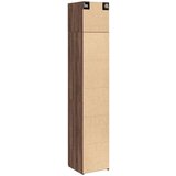 vidaXL Uski ormarić za pohranu smeđa boja hrasta 40x42,5x225 cm drveni | shoptok.hr