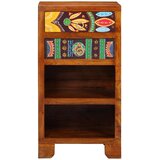  Cvjetni završni stol s ladicama Smeđa 40 x 35 x 75 cm | shoptok.hr
