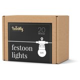 TWINKLY Veriga z LED sijalkami Twinkly Festoon RGB (20 LED žarnic, dolžina: 10 m) | Shoptok.si