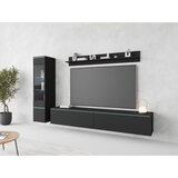 P & B Dnevni Regal Vera, Črna, 3-Delno, Led | Shoptok.si