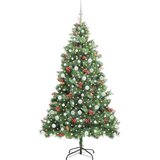  Umjetno božićno drvce 300 LED lampica Topla bijela PVC i metal | shoptok.hr