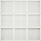  Vrtna saksija Bijela 100 x 100 x 50 cm Čelična vrata | shoptok.hr