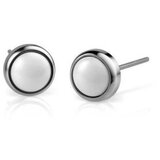 Bering minđuše Ceramic Link Polished Silver 701-15-05 | ePonuda.com
