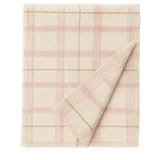 Svijetlo ružičasti pamučan dječji pokrivač 140x200 cm Tartan Rose –