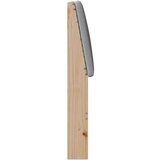  Tapecirani uzglavlje Svijetlo siva 135 cm Čvrsto borovo drvo | shoptok.hr