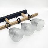  Visilica na sajli LEANDRA 3xE27/15W/230V hrast/crna | Eponuda.com