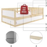  Krevet BMS Smart 2 sa spremištem 160x80 cm PINE | shoptok.hr