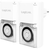 Logilink Utičnica šuko sa mehaničkim tajmerom i poklopcem 2/1 Cijene