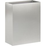  Vrtna saksija Srebrna 40 x 20 x 40 cm Nehrđajući čelik | shoptok.hr