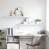  Polica na zidu Zidne 2 pcs Bijeli mramor 120 x 23 5 x 4 cm | shoptok.hr
