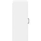 vidaXL Stenska kuhinjska omarica Bela 50 x 31 x 80 cm Konstruiran les | Shoptok.si