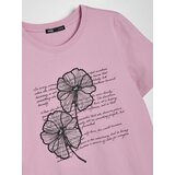 Sinsay Pamučna majica kratkih rukava s vezom | shoptok.hr