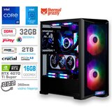 MEGA računalnik twr S10 i9-13900K/RTX4070Ti Super/32GB/2TB-4.0/1000W/Brez os/črn rgb, (21602693) cene