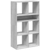 Maison Chic Knjižna omara - Knjižni regal siva sonoma 66x31x112 cm inženirski les, (21725404) Cene