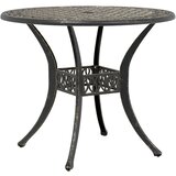  5-dijelni vrtni blagovaonski set brončani lijevani aluminij | shoptok.hr