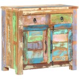  Komoda od masivnog obnovljenog drva 70 x 35 x 65 cm | shoptok.hr