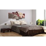  Slika - Abstraction with lily - 5 pieces 200x100 | shoptok.hr