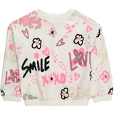 s.Oliver Sweater majica ružičasta / magenta / crna / bijela