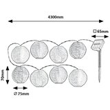 Rabalux spoljna dekorativna rasveta titu led 048W crna (77048) | Eponuda.com