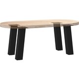  Noge za klubsko mizico 4 kosi črne 30 cm jeklo | Shoptok.si