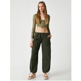 Koton Pants - Khaki - Carrot pants | Shoptok.si