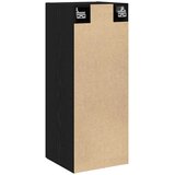  Zidni ormarić crni hrast 34,5x34x90 cm inženjerski drvo | shoptok.hr