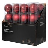 DEKOR DOM dekoracija - hanging bauble set mix 4pcs 14cm 021298 - oxblood - kmg ( 045592 ) | Eponuda.com