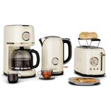 Klarstein Victoria set za zajtrk | toaster, grelnik za vodo in aparat za kavo | 12 skodelic | Shoptok.si