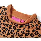  Dječja topla majica svijetla boja konjaka 104 | shoptok.hr