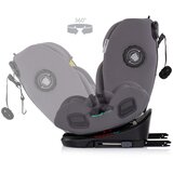 Chipolino autosjedalica i-Size 40–150 cm ISOFIX 360° Techno iGROW Charcoal | shoptok.hr