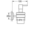 Grohe 40448DC1 Essentials milnik za tekoče milo | Shoptok.si