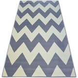 RugsX Preproge Preproga BCF BASE ZICK 3963 Cikcak siva 140x190 cm Siva | Shoptok.si