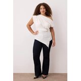 Trendyol Ženska bluza Tbbaw26Af00063, Krem | Eponuda.com