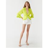 Koton Bound Chiffon Blouse with Gathering Detailed | Shoptok.si