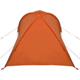 vidaXL Šator za 2 osobe sivo-narančasti 320 x 140 x 120 cm taft 185T | shoptok.hr