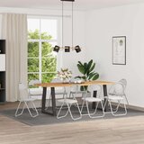  Zložljiva stolica 8 pcs Bela in siva 48 x 43,5 x 81 cm, (5000296616) Cene
