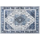  Tepih ORIZ Tamno plava 120 x 170 cm 100% poliester - Tamno plava 120 x 170 cm | shoptok.hr