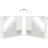  Set namještaja za kupaonicu Zidne 2 pcs Visoki sjaj bijela | shoptok.hr