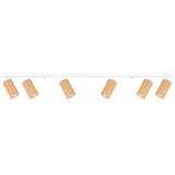  Brilagi - Spot svetiljka SELE 6xGU10/30W/230V bela/dekor hrasta | Eponuda.com