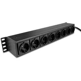 73025 power distribution unit (PDU) 8 AC outlet(s) 1.5U Black