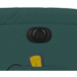  Električni masažni naslanjač temno zeleno blago | Shoptok.si