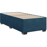 Box spring krevet s madracem plavi 80 x 200 cm baršunasti | shoptok.hr