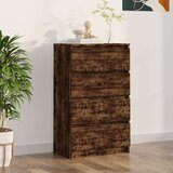  Komoda boja dimljenog hrasta 60x35x98 5 cm konstruirano drvo Cijene
