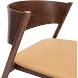Hübsch Temno rjav fotelj Oblique – | Shoptok.si