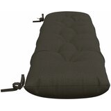  Jastučić za klupu VIANEN 100% poliester Antracit - Antracit 160 x 30 x 12 cm | shoptok.hr