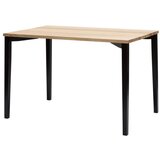 Ragaba crni blagovaonski stol TRIVENTI, 80 x 120 cm Cijene