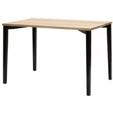 Ragaba crni blagovaonski stol TRIVENTI, 80 x 120 cm