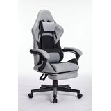 Eplaygame Gaming stolica HC-4095 BG platno sivo crna | Eponuda.com