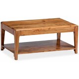  Stolić za kavu od masivnog drva 88 x 50 x 38 cm Slike