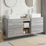  Set ormarića za kupaonicu 3 kom. Siva Sonoma 129 x 41 x 79,5 cm Cene